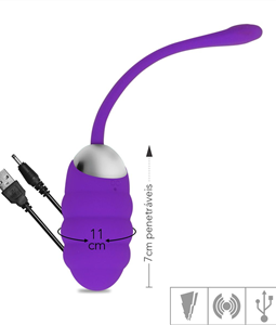 *Cpsula Vibratria Franklin SI (5957) - Roxo