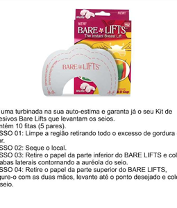 ADESIVO LEVANTA SEIO BARE LIFTS COM 10UN DESCARTVEIS VP (15018-BR000) - PADRO