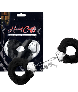 ALGEMA EM METAL COM PELCIA HAND CUFFS