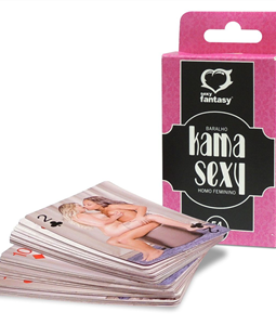 BARALHO KAMA SEXY 54 CARTAS (ST602-ST817) - FEMININO