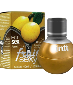 FRUIT SEXY GEL BEIJVEL SABOR AMARULA 40ML INTT