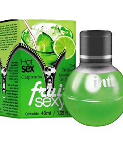 FRUIT SEXY GEL BEIJVEL SABOR CAIPIRINHA 40ML INTT