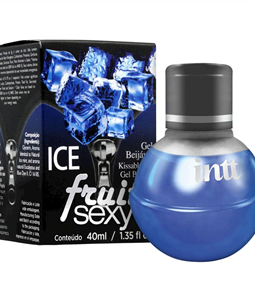 FRUIT SEXY GEL BEIJVEL SABOR ICE EXTRA FORTE 40ML INTT