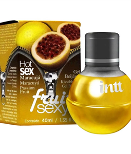 FRUIT SEXY GEL BEIJVEL SABOR MARACUJ 40ML INTT