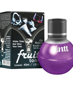 FRUIT SEXY GEL BEIJVEL SABOR VINHO TINTO 40ML INTT