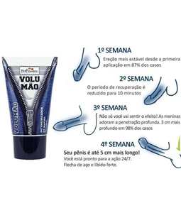 GEL EXCITANTE MASCULINO VOLUMO 25GR HOT FLOWERS