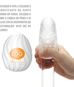 MASTURBADOR EGG MAGICAL KISS SI (1013-ST457) - TWISTER