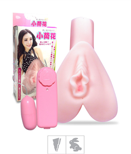 MASTURBADOR VAGINA EM CYBER COM VIBRO VP (VV001-14477) - ROSA