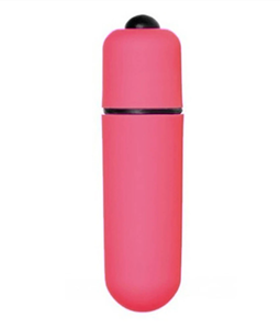 MINI VIBRADOR ESTIMULADOR CLITORIANO POWER BULLET COM 10 VIBRAES ROSA