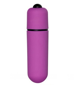 MINI VIBRADOR ESTIMULADOR CLITORIANO POWER BULLET COM 10 VIBRAES ROXO