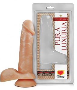 PRTESE PURA LUXRIA REALSTICO SEM VIBRO 16X3,5 CM