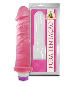 PRTESE PURA TENTAO AROMTICO COM VIBRO 18X4,4 CM  TUTTI-FRUTTI