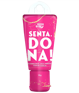 SENTA DONA GEL ADSTRINGENTE HOT VIBRANTE 18G PEPPER BLEND