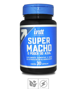 SUPER MACHO O PODER DO AZUL CPSULAS POTENCIALIZADOR MASCULINO INTT