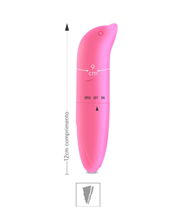 VIBRADOR PONTO G AVELUDADO GOLFINHO SI (6178) - ROSA