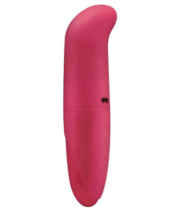 VIBRADOR PONTO G EM ABS LISO  PINK